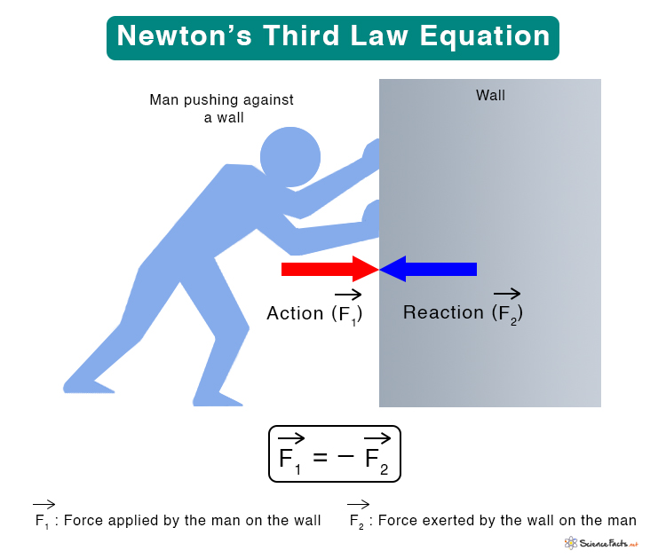 Newtons Third Law Statement Examples And Equation 7271